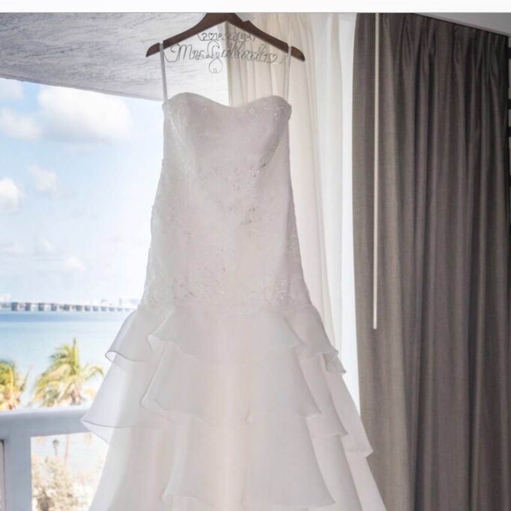 Melisa Stewart Wedding dress,with veil